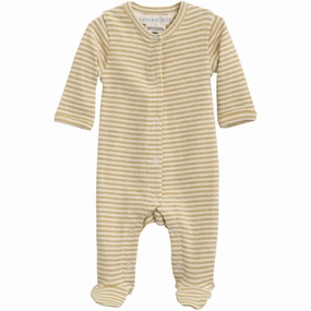 Celebrated Serendipity Chamomile/Offwhite Newborn Suit W. Feet Ethereal