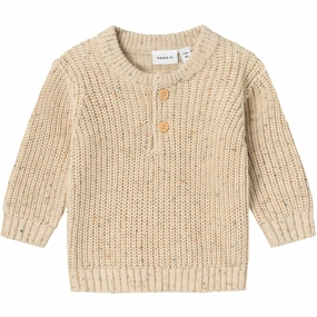 Charismatic Name It Summer Sand Nesalle Knit Blouse Signature