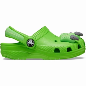 Chic Crocs Classic I AM Dinosaur Clog Green Slime Lavish