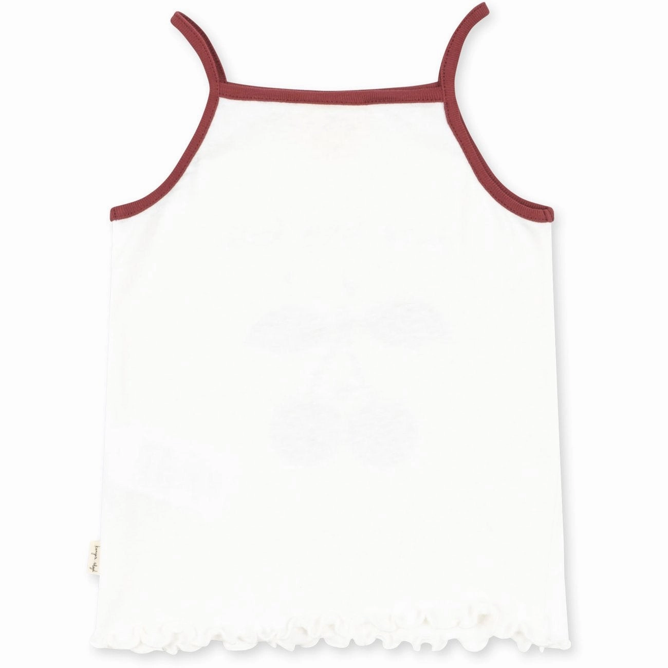 Chic Konges Sljd Antique White Era Strap Top