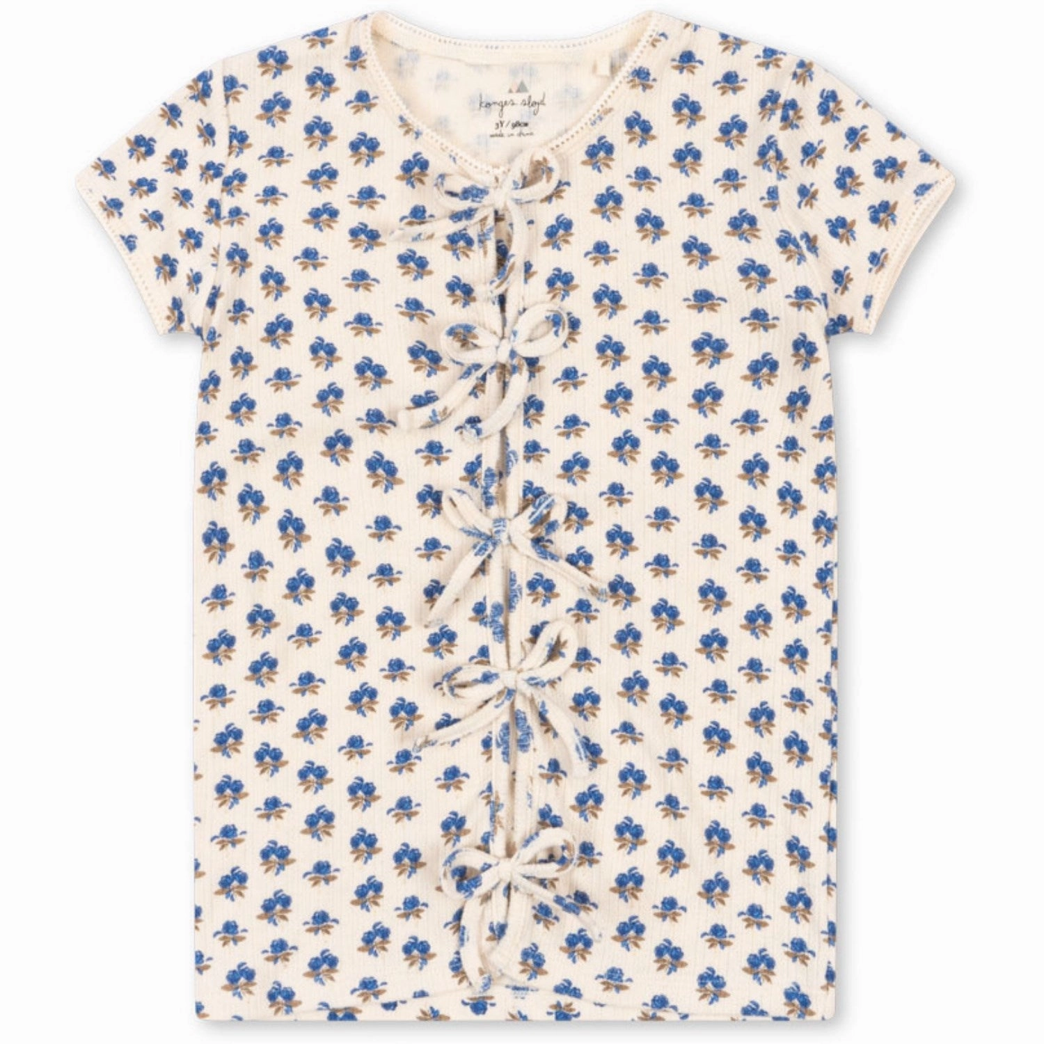 Chic Konges Sljd Piccoloblu Gold Mulli Tee Gots Style