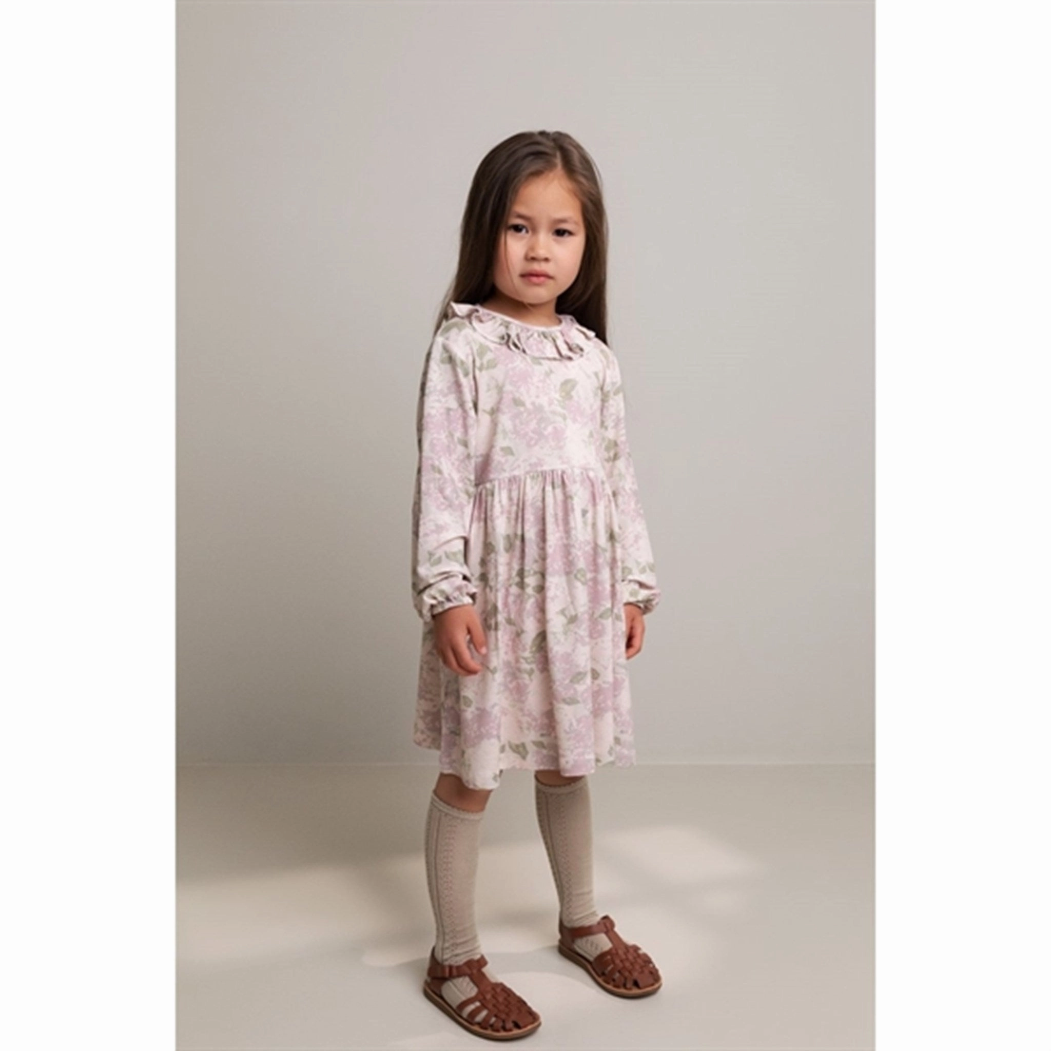 Chic MarMar Little Hydrangea Diora Frill Dress