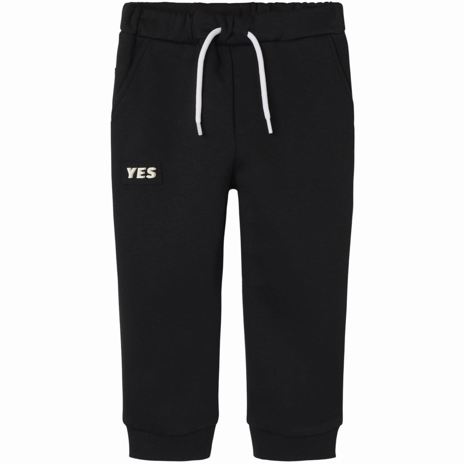 Chic Name It Black Ohans Regular Sweatpants Collar