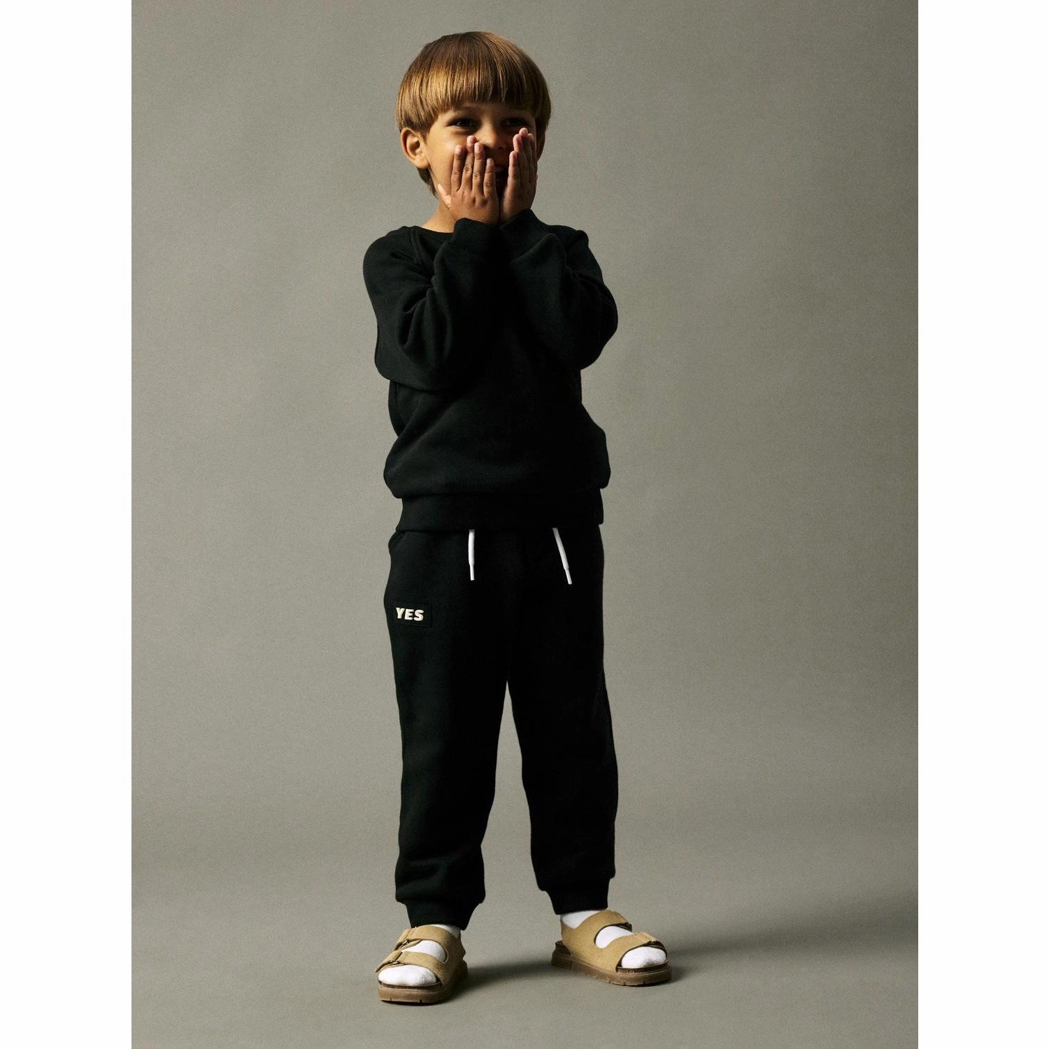 Chic Name It Black Ohans Regular Sweatpants