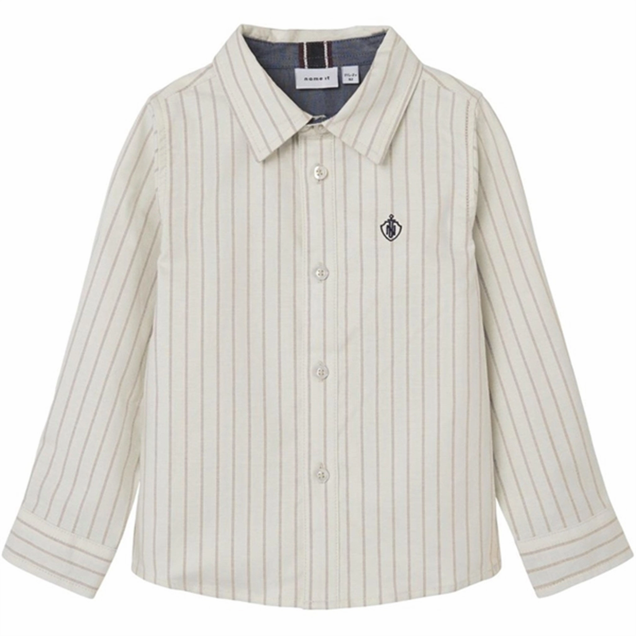 Chic Name it Humus Stripe Fekid Shirt Sophisticated