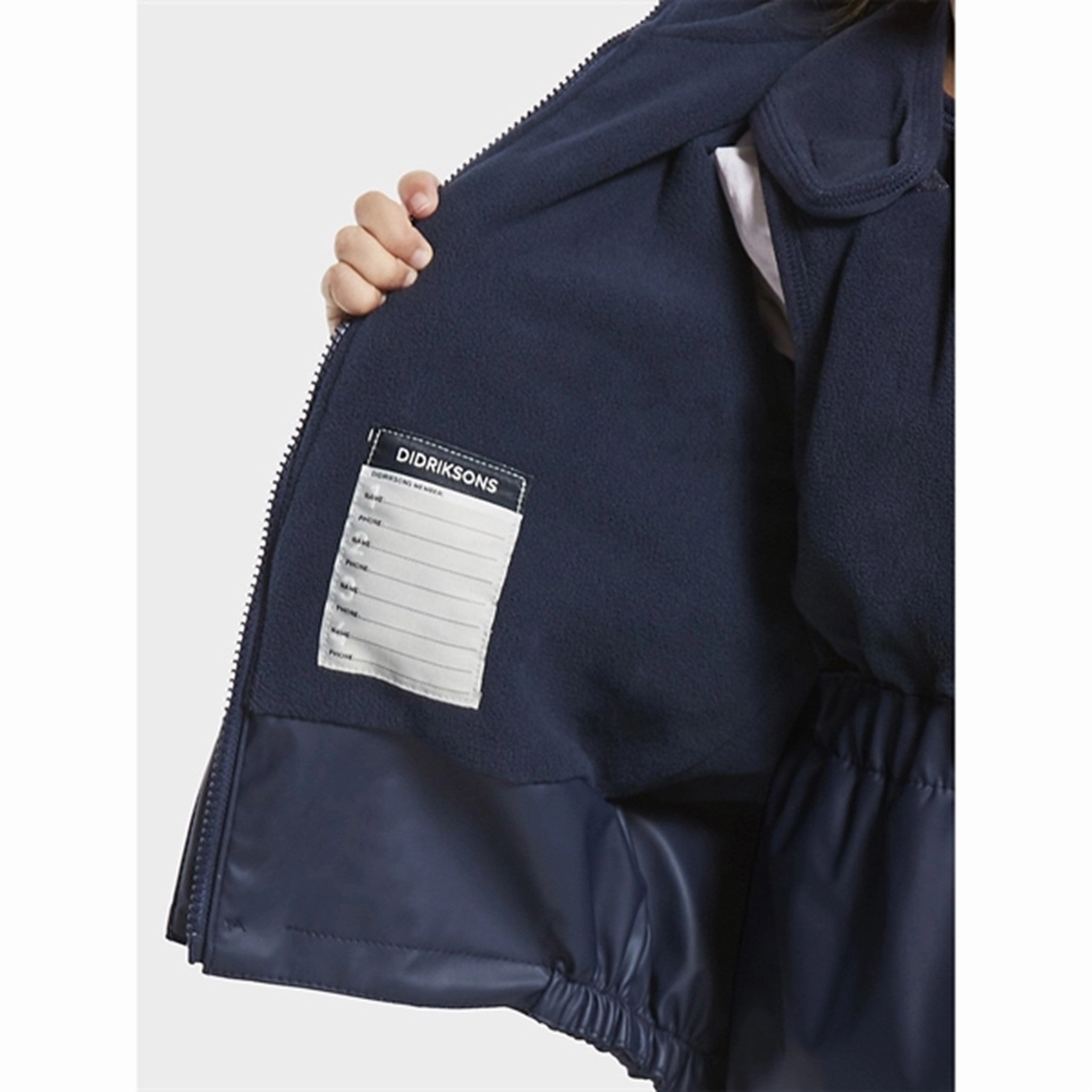 Chiffon Didriksons Boardman Kids Navy Rain Set