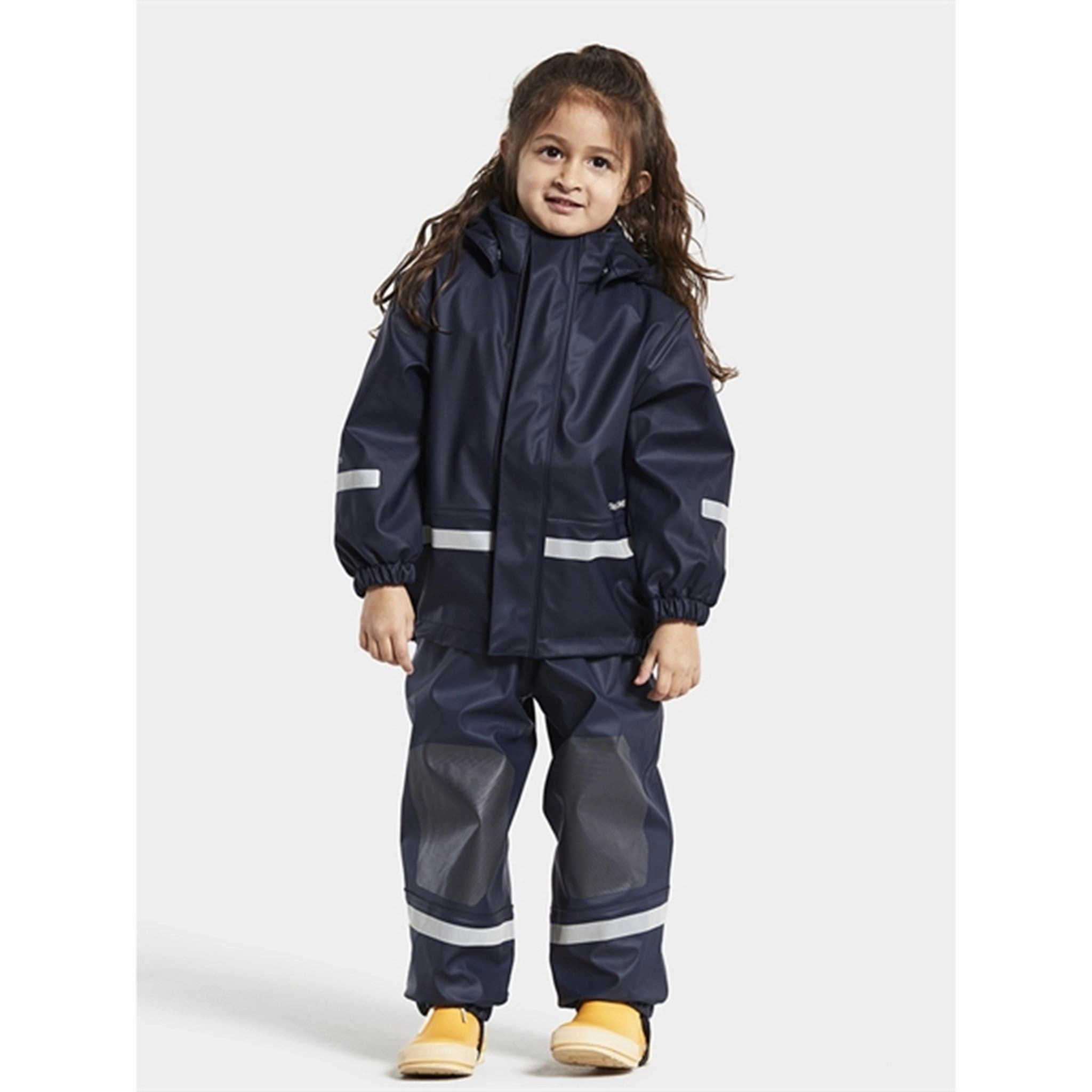 Chiffon Didriksons Boardman Kids Navy Rain Set