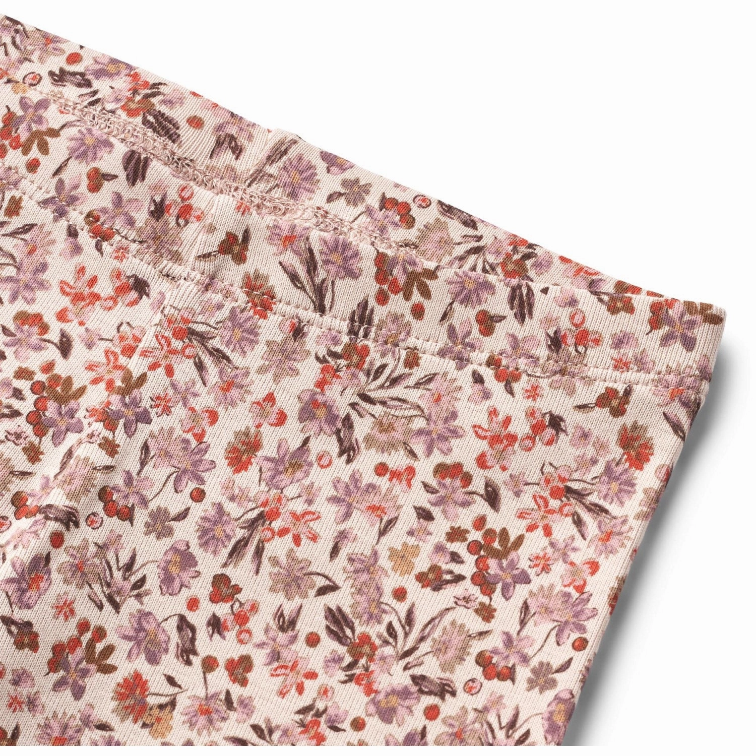 Chiffon Wheat Pale Rose Flowers Leggings Jules