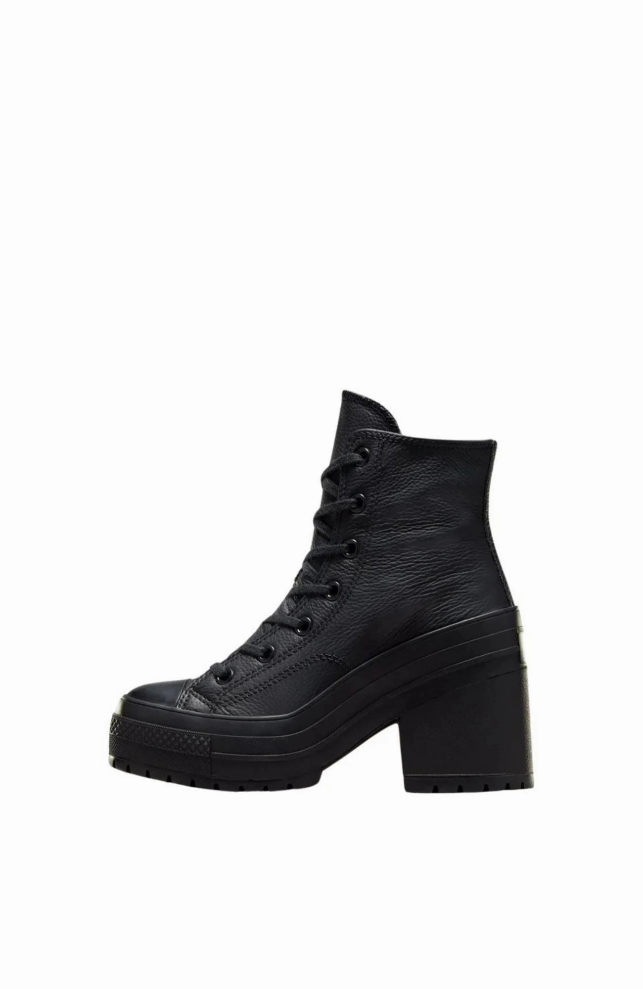 Chuck Taylor All Star 70 De Luxe Heel Canvas High Top Black versace sale