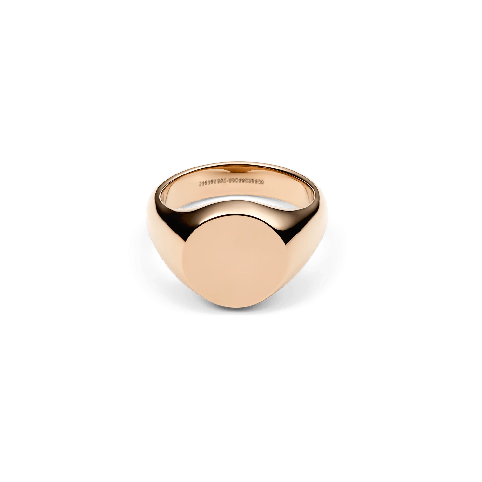 Classic Signet Ring Rose Gold