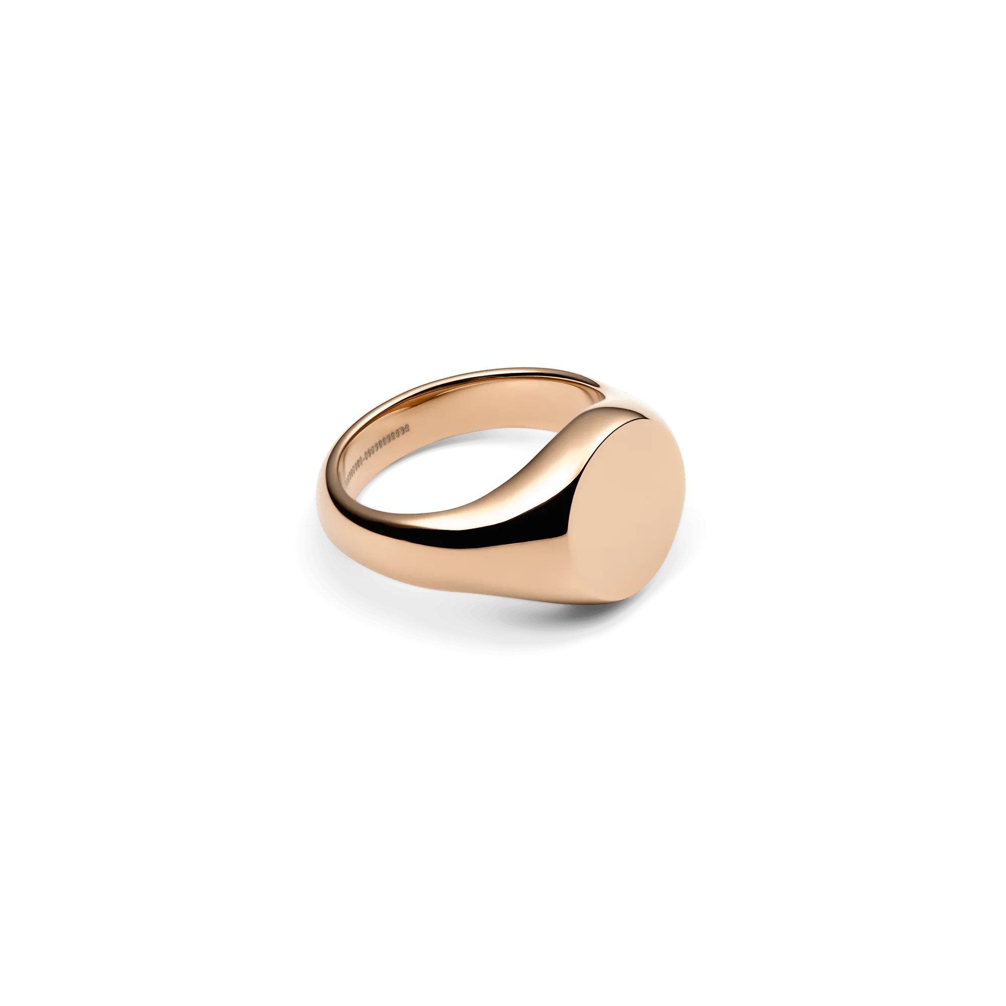 Classic Signet Ring Rose Gold