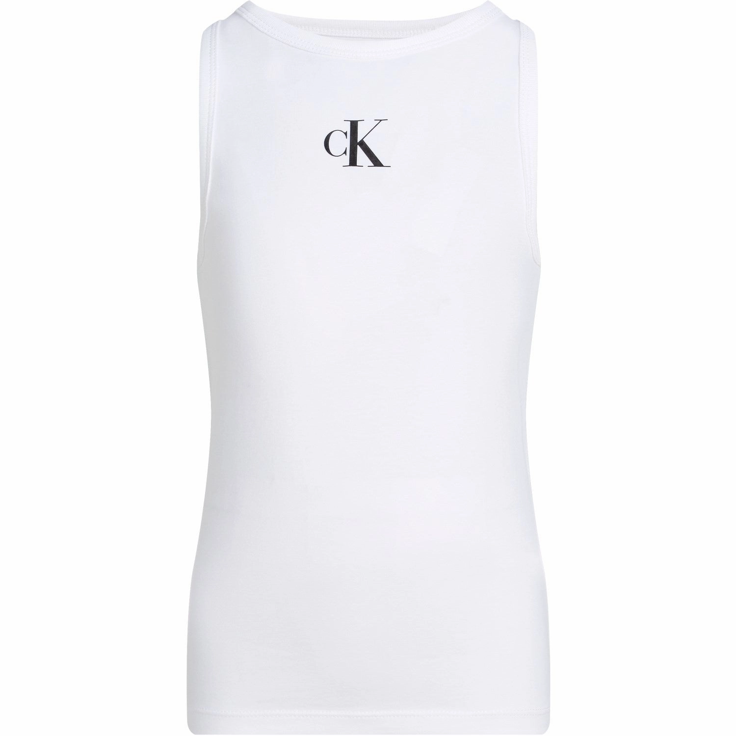 Calvin Klein Bright White Ck Logo Tank Top Masterpiece Upscale
