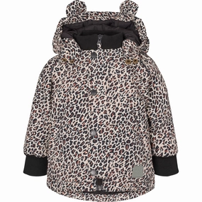 Classic MarMar Technical Outerwear Print Leopard Osak Jacket Cuff