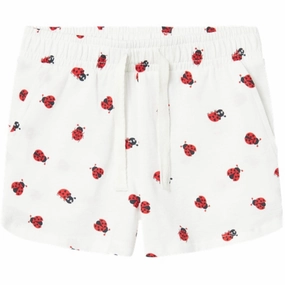 Classic Name It Bright White Ladybugs Vigga Shorts Noos Desirable