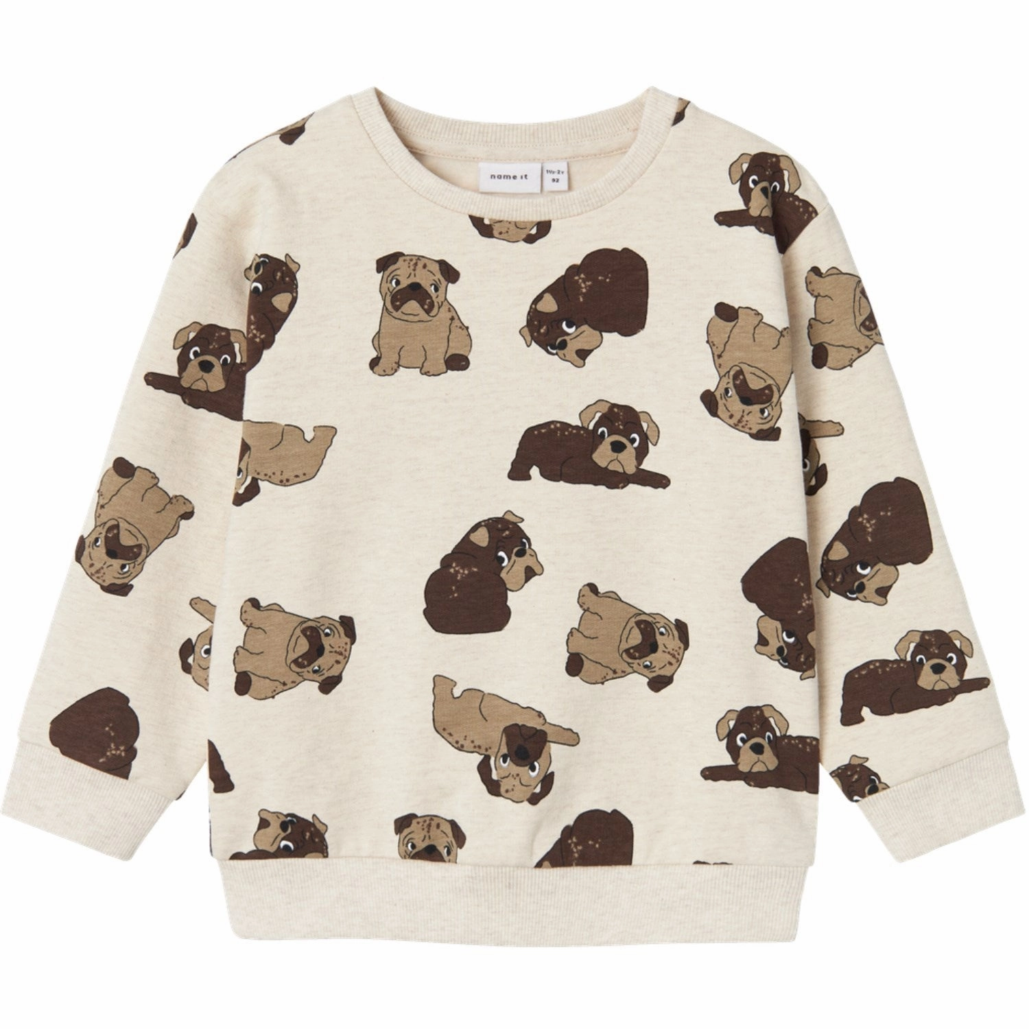 Classic Name It Peyote Melange Rasmus Regular Sweatshirt Classic
