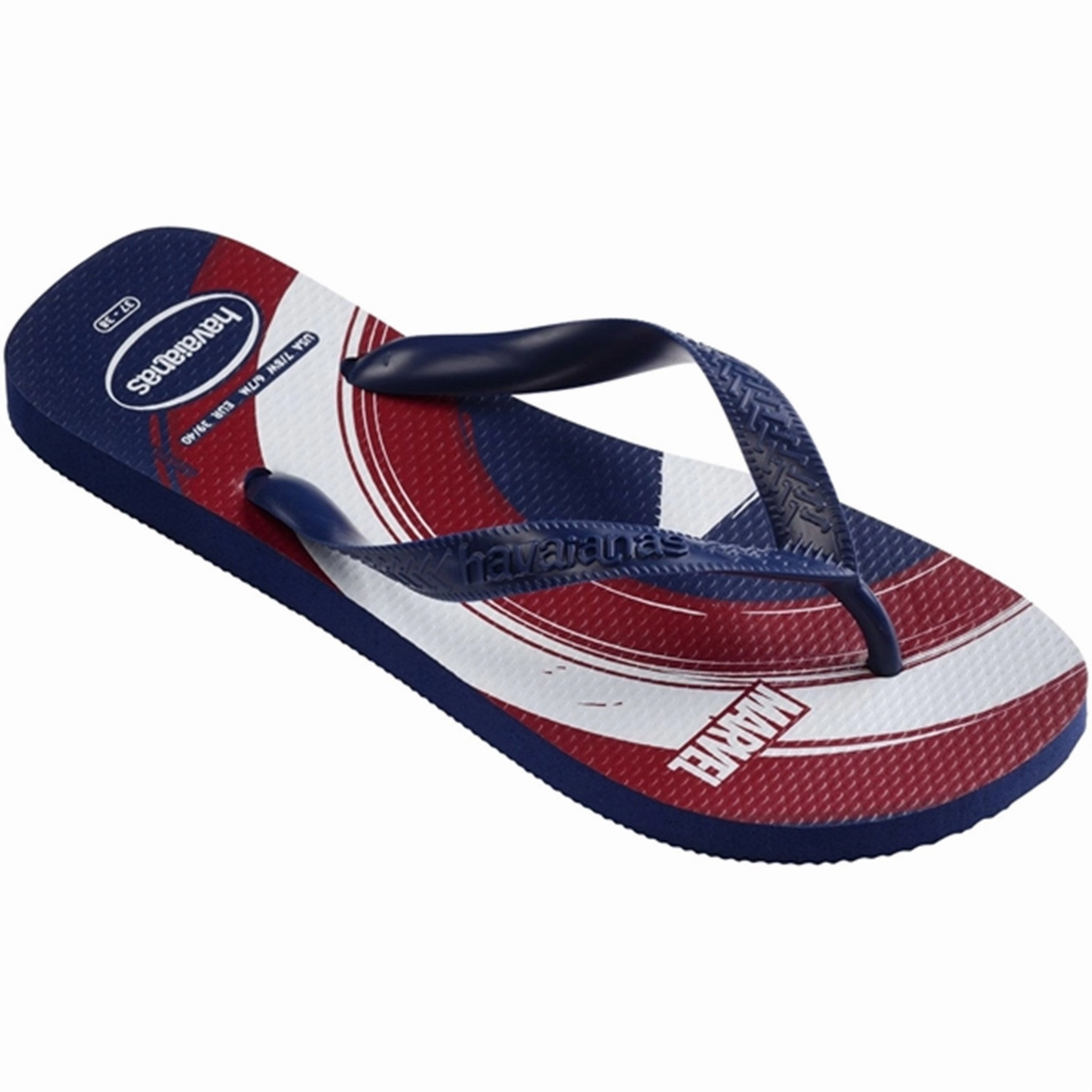 Classic shoes Havaianas Sandals Top Marvel Logomania Navy/Navy