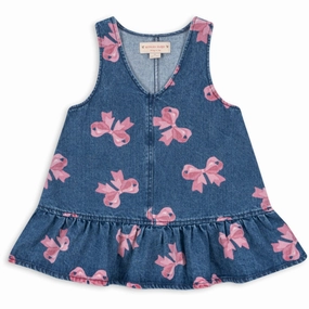 Collar Konges Sljd Bella Bow (For Denim) Magot Dress Gots Color