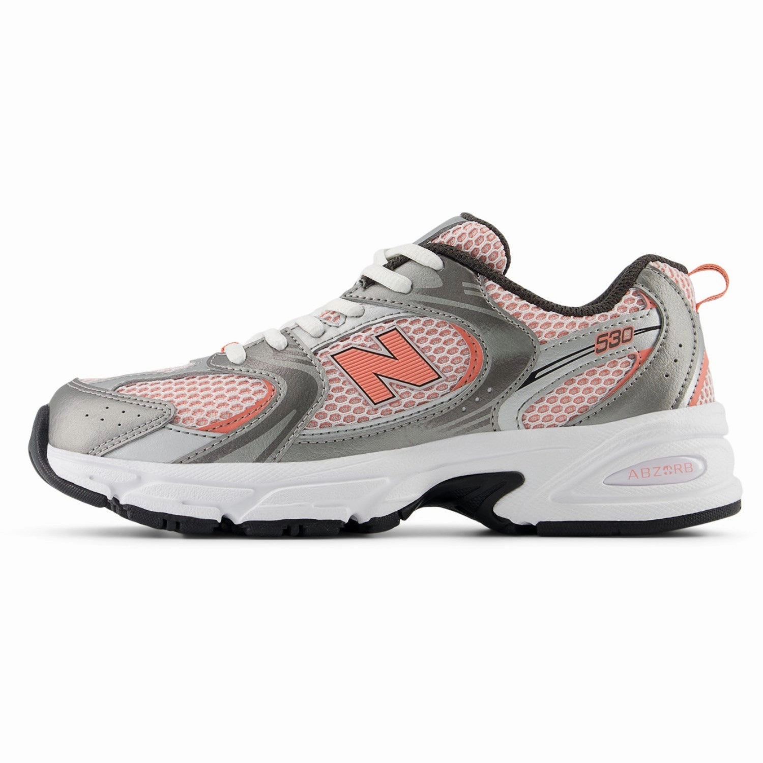Collectible shoes New Balance Dark Silver Metallic New Balance 530 Kids Lace