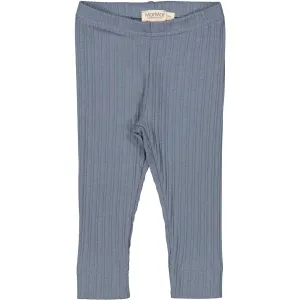 Color MarMar Modal Broad Rib Stormy Blue Leg Legging Edgy