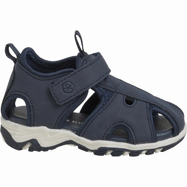 Color Kids Baby Sandals with Velcro Strap Total Eclipse Printed shoes