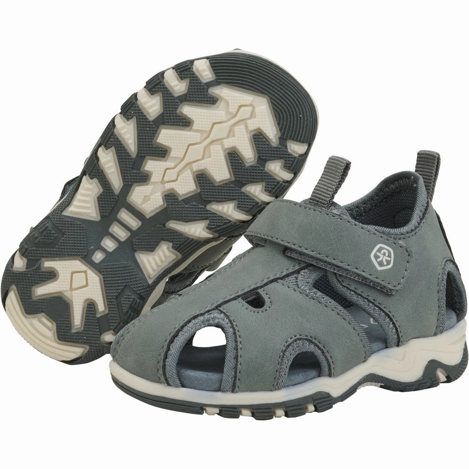 Color Kids Balsam Green Baby Sandals W. Velcro Strap Velcro shoes