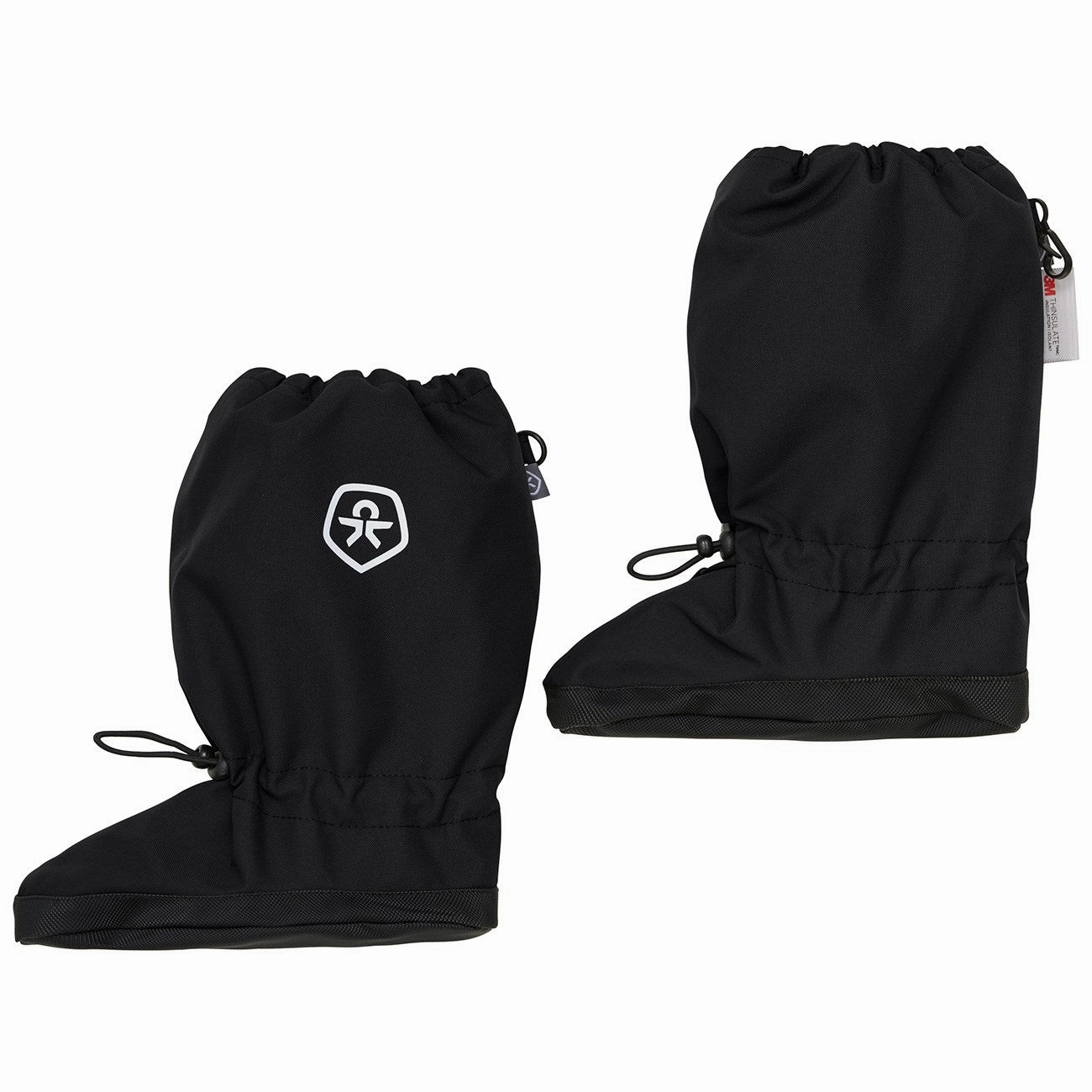 Color Kids Black Booties with Anti Slip Luxury shoes Hiking boots