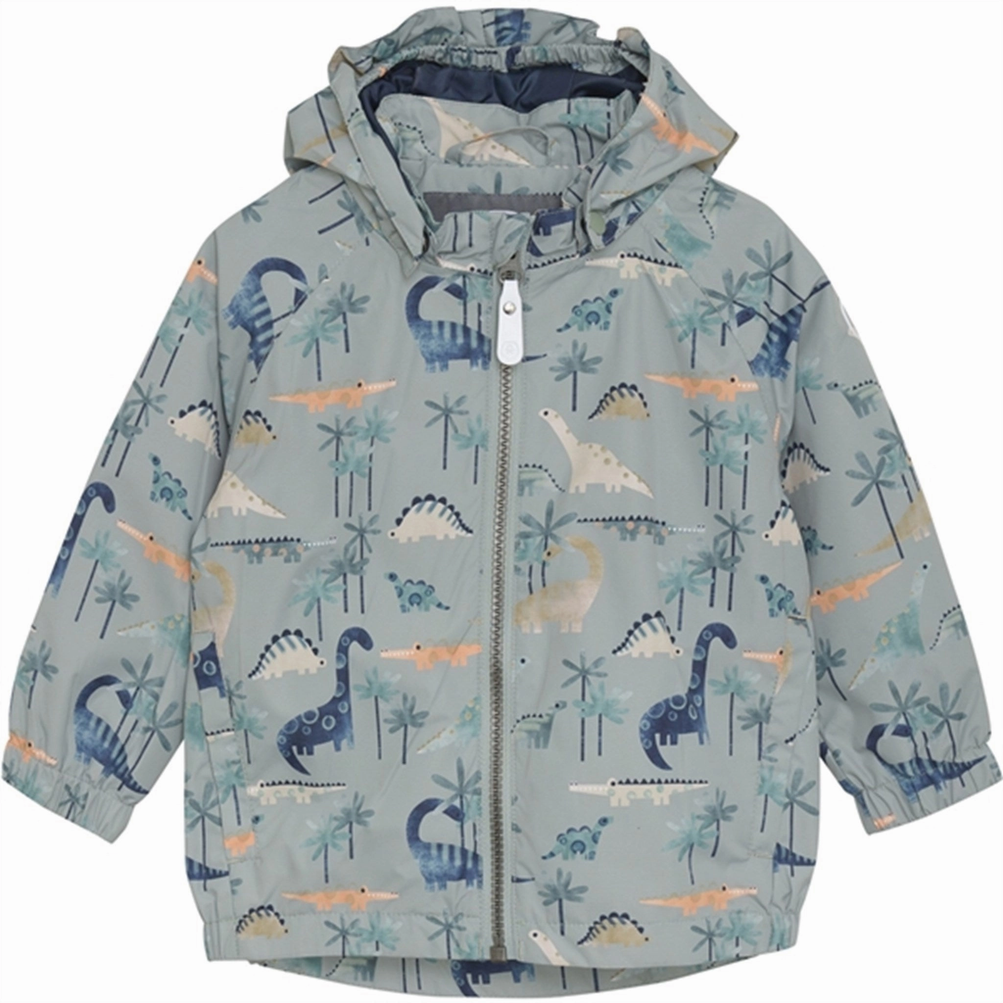 Color Kids Jacket AOP Iceberg Green Functional Subtle