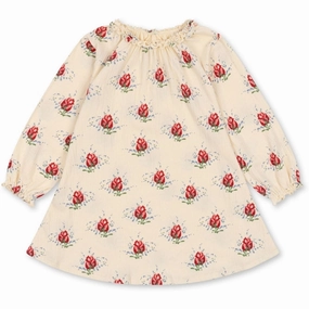 Color Konges Sljd Vita Rosa Chleo Dress Wool