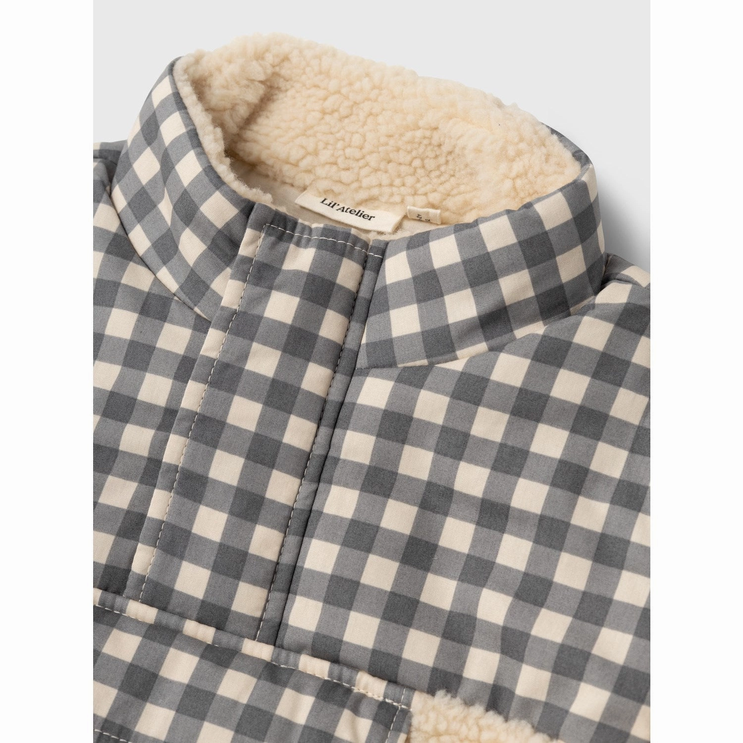 Comfortable Lil'Atelier Sandshell Naolin Loose Jacket