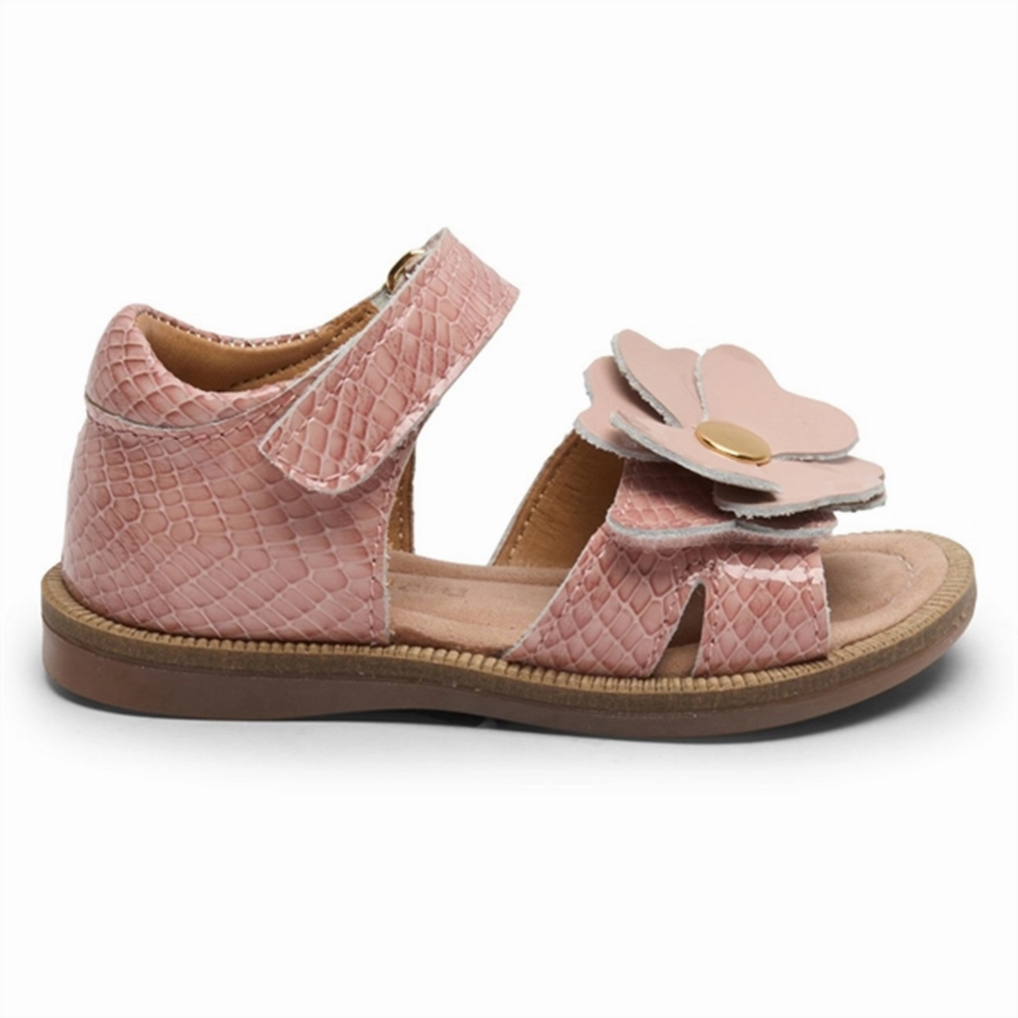 Comfortable shoes Bisgaard Barbara C Sandal Rose Croco