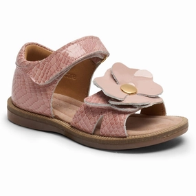 Comfortable shoes Bisgaard Barbara C Sandal Rose Croco Dance shoes