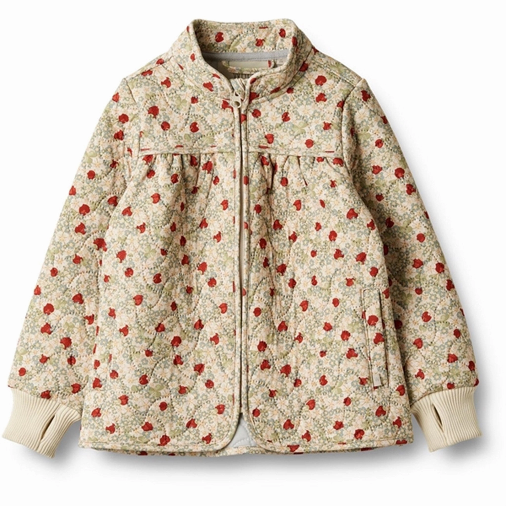 Comfortable Wheat Thermo Strawberry Jacket Thilde