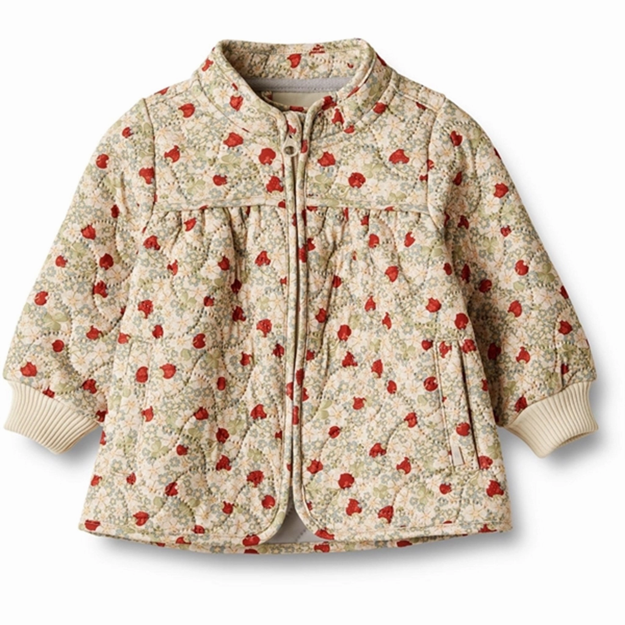 Comfortable Wheat Thermo Strawberry Jacket Thilde Artisanal