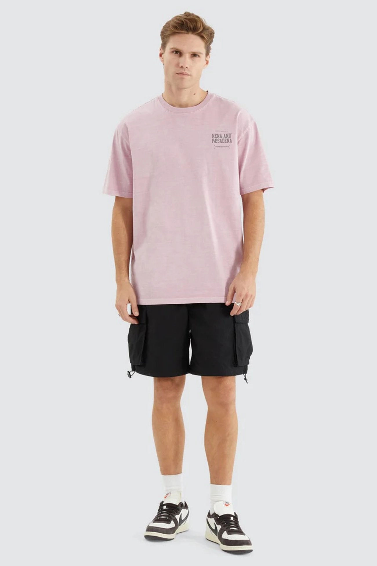 Compact Box Fit Tee Pigment Pink vape sale