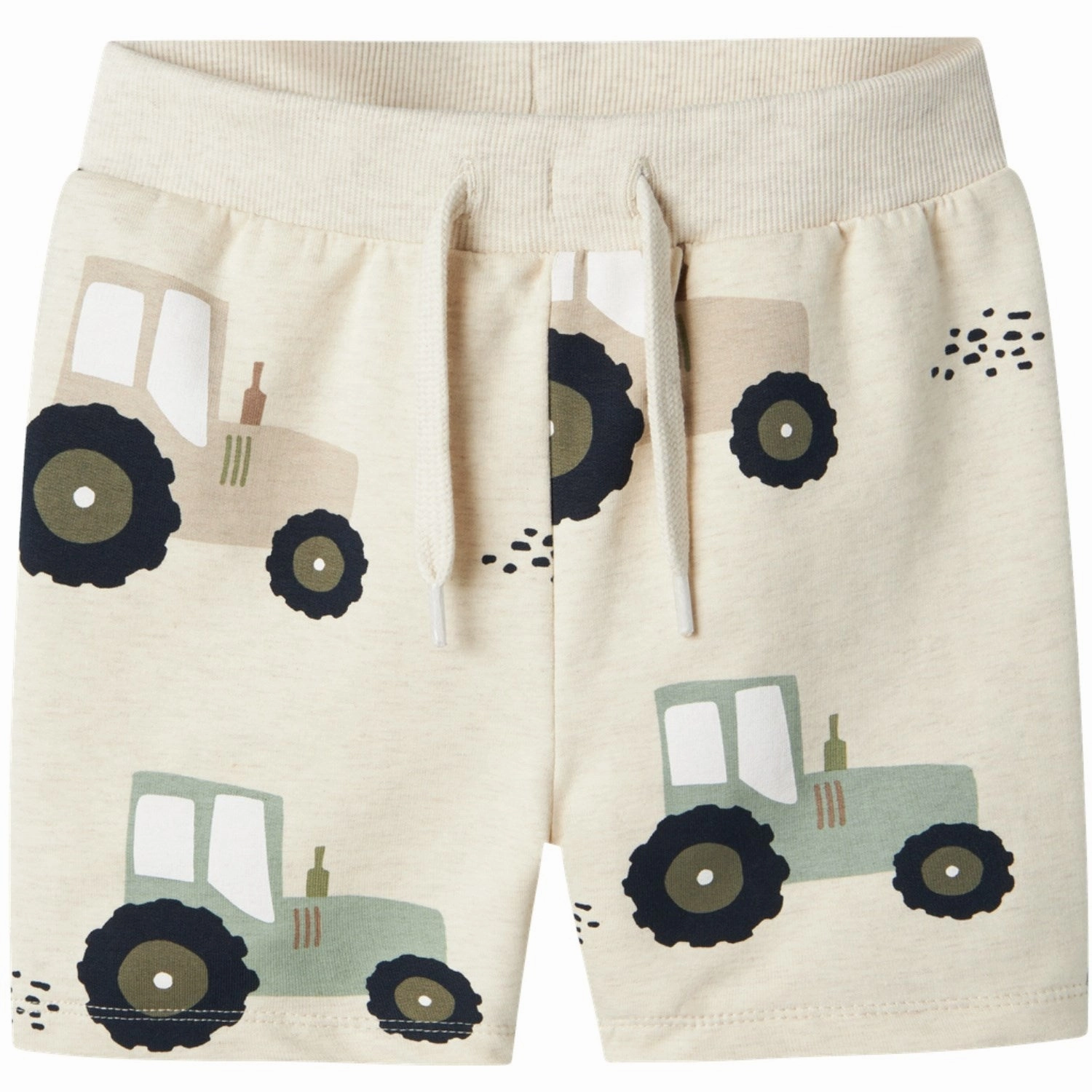Opulent Name It Peyote Melange Jam Sweat Long Shorts Sustainable
