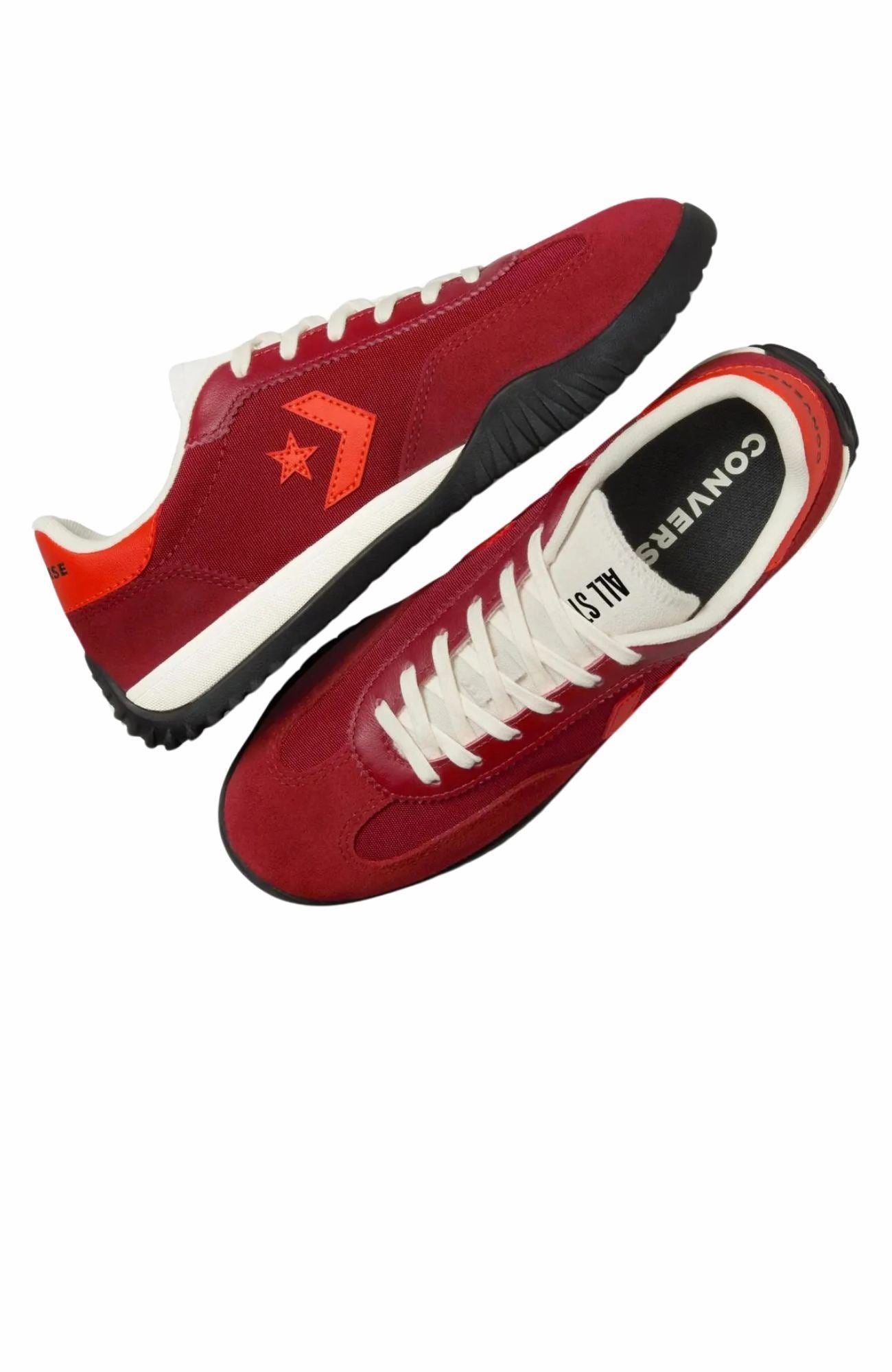 Converse Run Star Trainer Retro Sport Low Top Park Red sale for men
