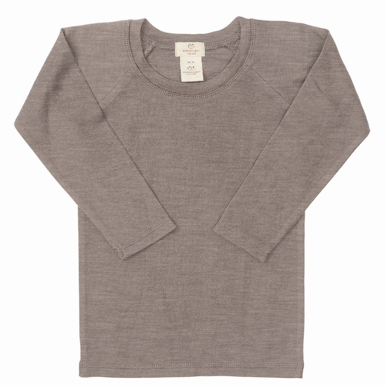 COPENHAGEN COLORS Natural Melange Merino Light Knitted Blouse Trend Fashionable
