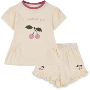 Cotton Konges Sljd Buttercream Famo Frill Set Alluring