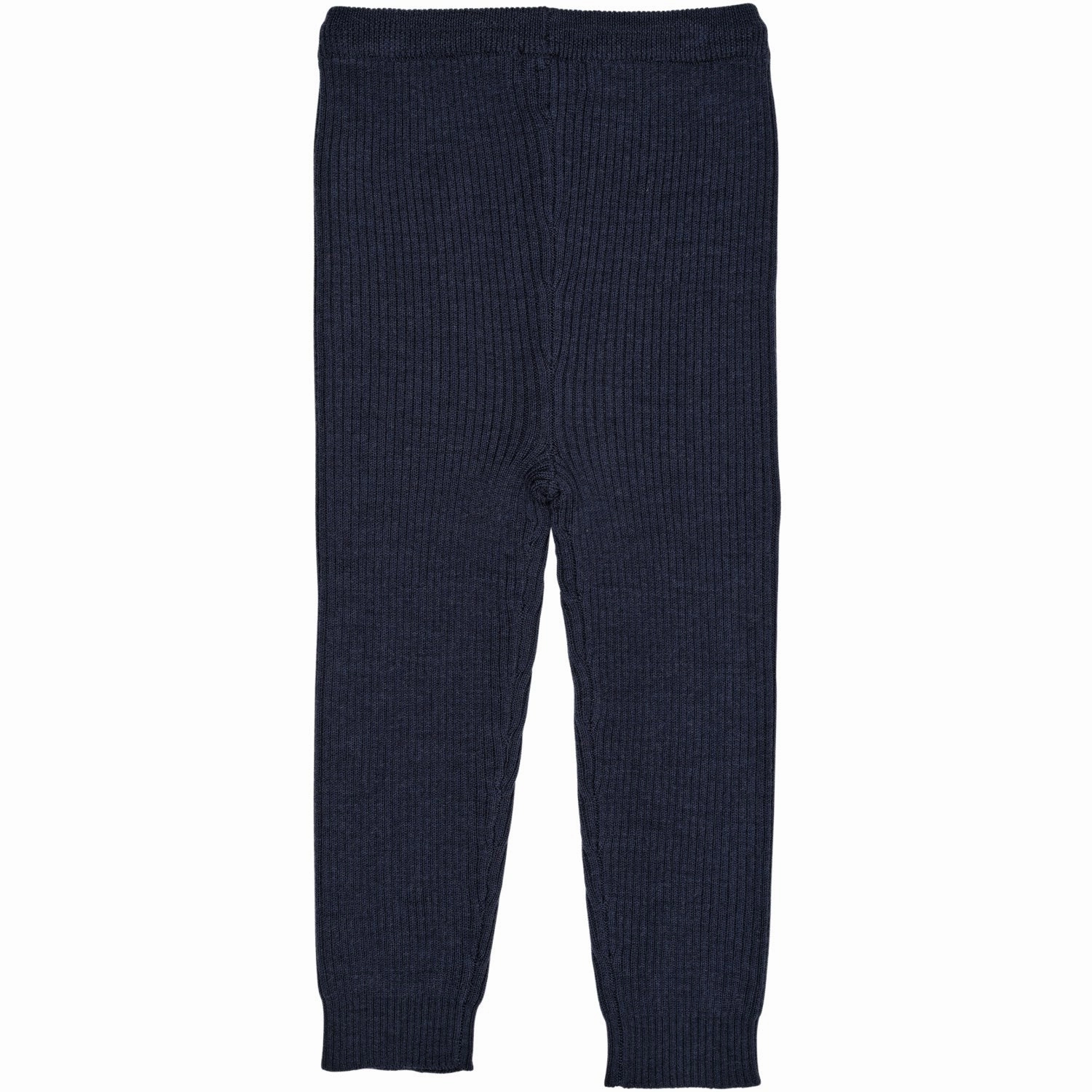 Cotton Copenhagen Colors Navy Merino Classic Rib Leggings W. Drawstrings