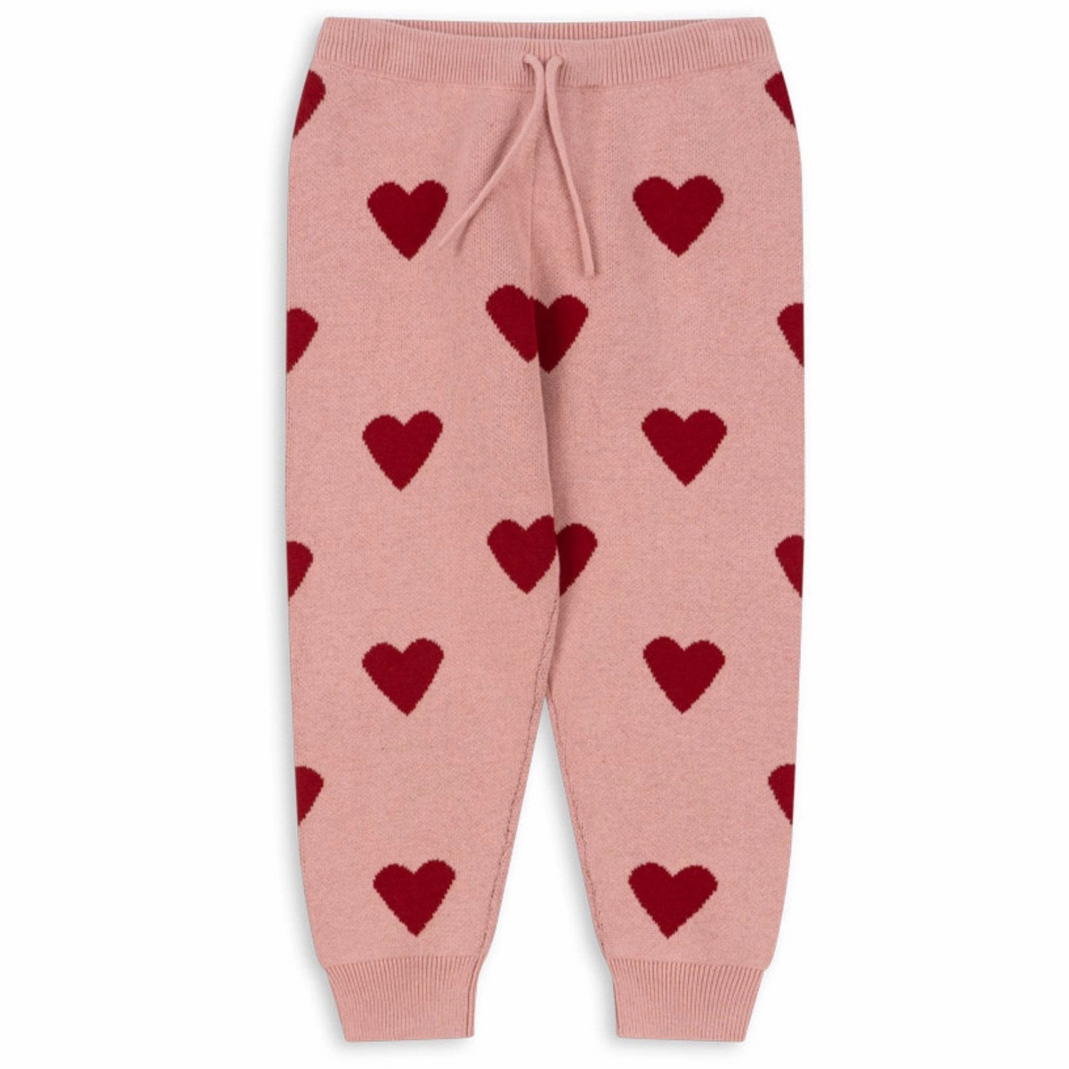 Cotton Konges Sljd Mellow Rose Lapis Knit Pants Collar