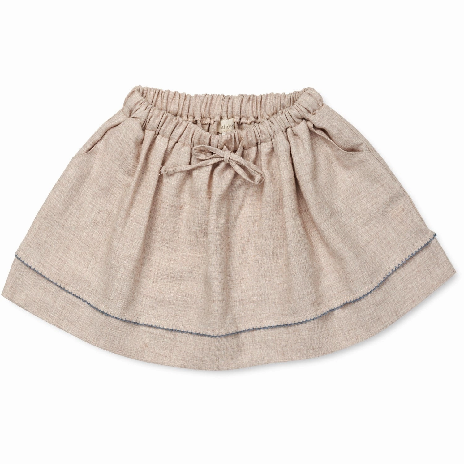 Cotton Lalaby Birch Blue Dora Skirt Polished