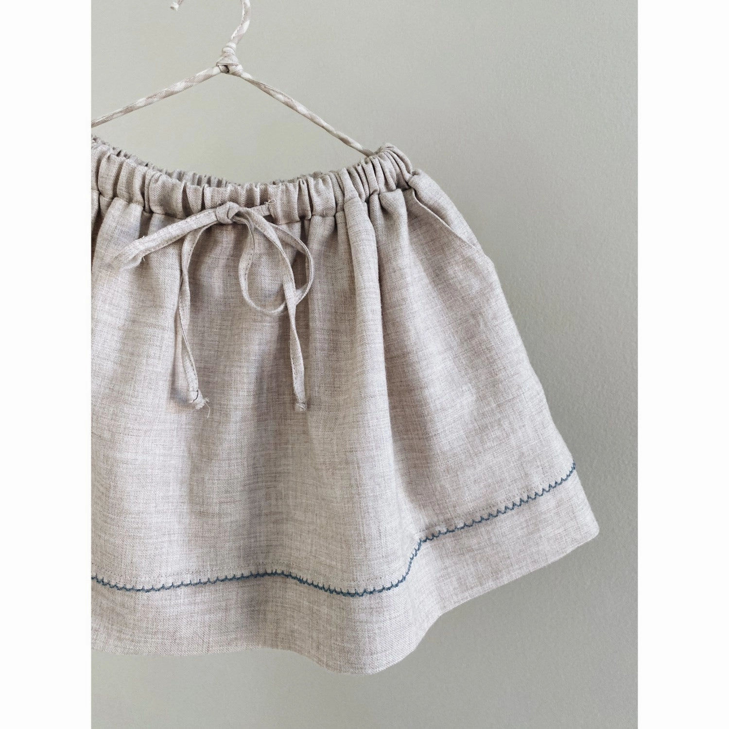 Cotton Lalaby Birch Blue Dora Skirt