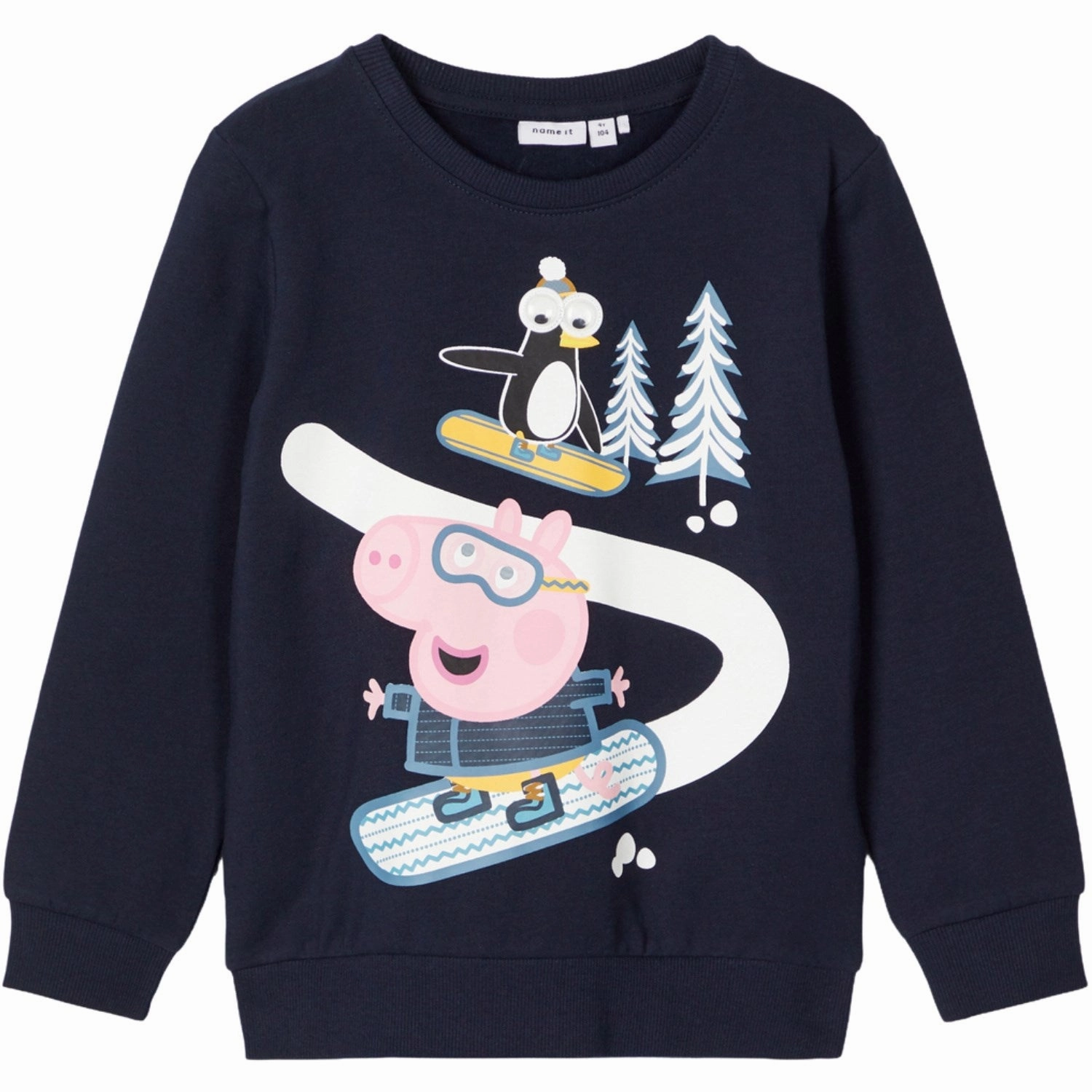Cotton Name It Dark Sapphire Colbie Peppa Pig Regular Sweatshirt Tailored