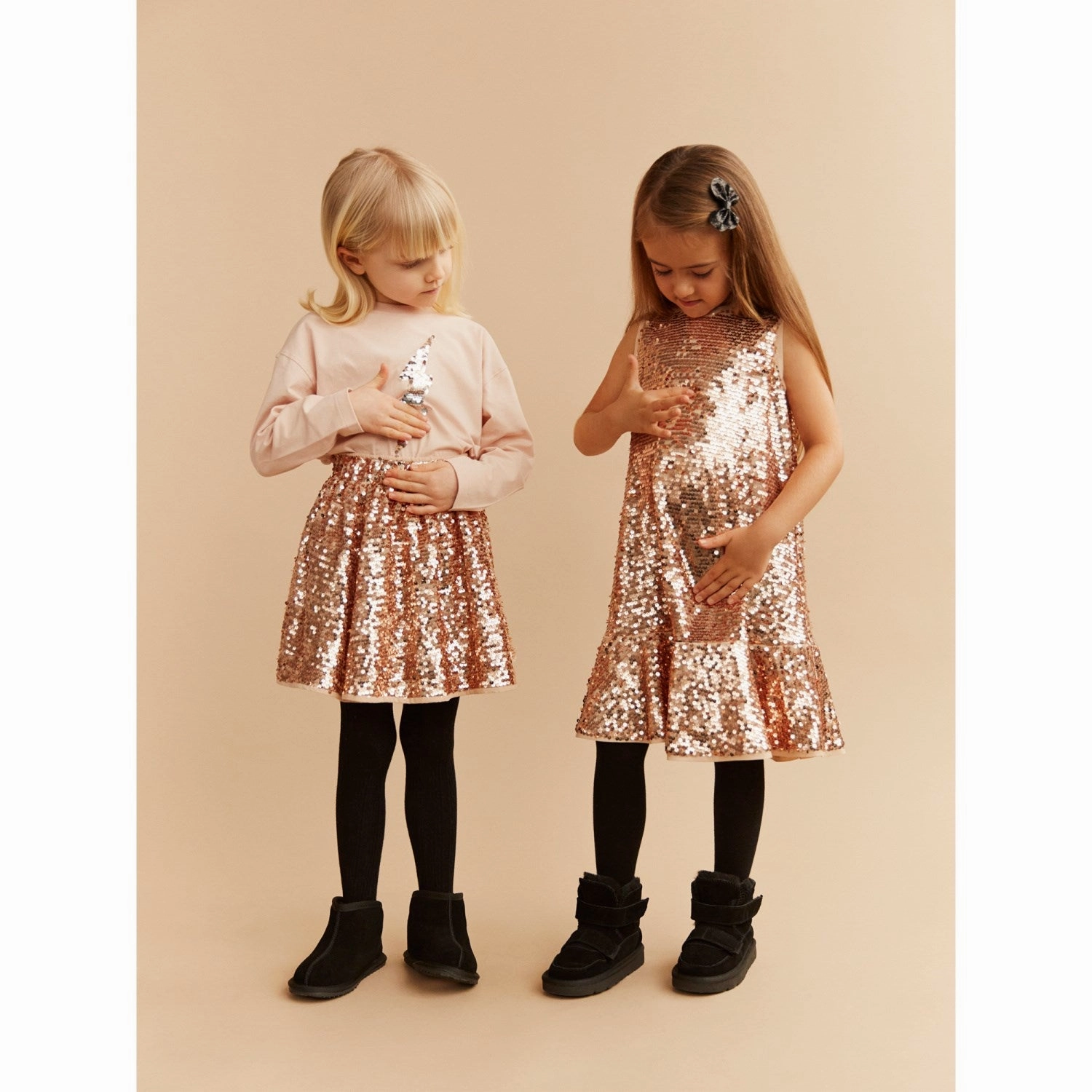 Cotton Sofie Schnoor Rose Gold Skirt