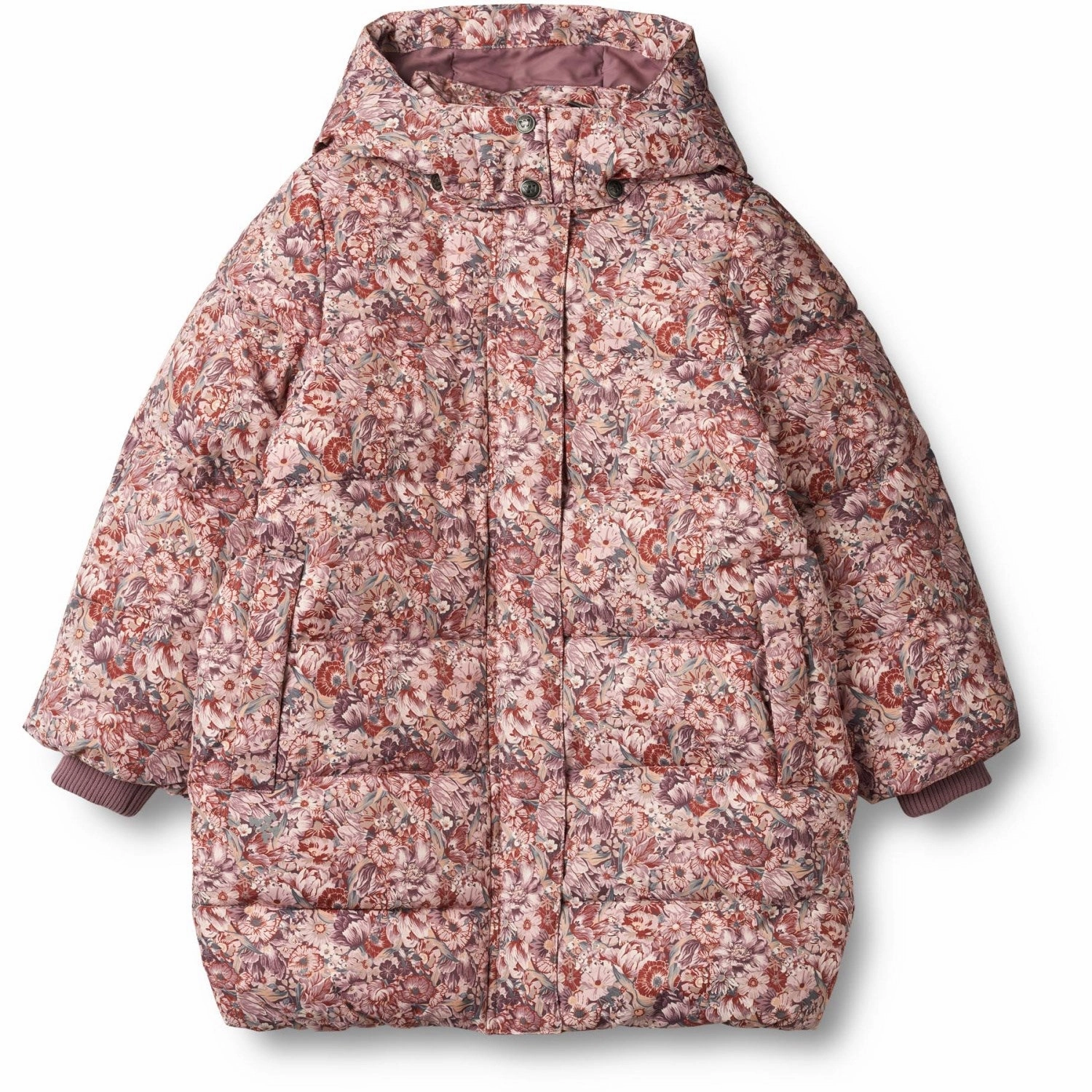 Cotton Wheat Flowers In Plenty Puffer Coat Yrsa Exclusive