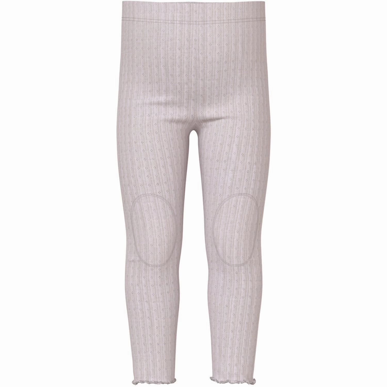 Name It Lilac Ash Wossa Wool/Silk Rib Leggings Enchanting Magnetic