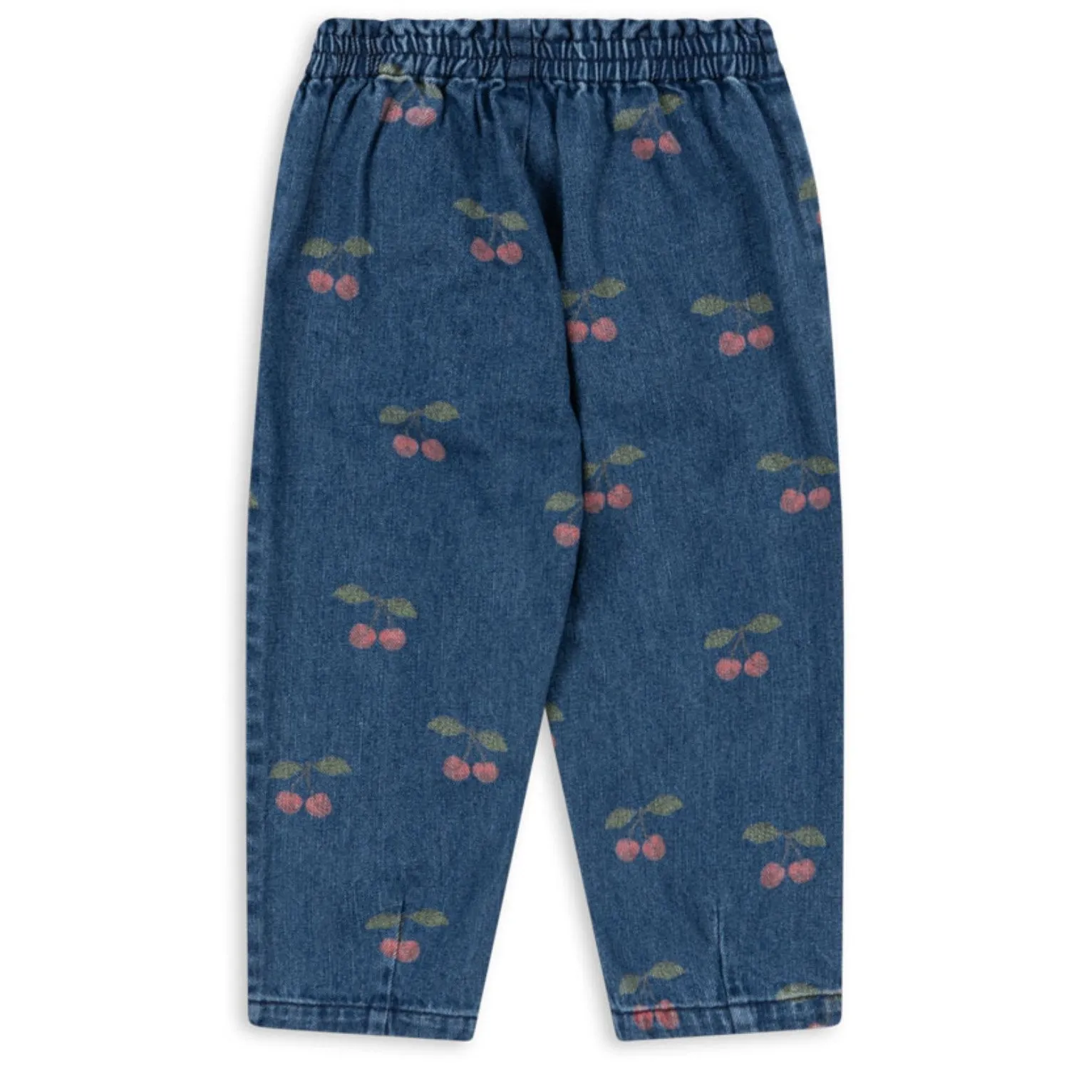 Cozy Konges Sljd Ma Grande Cerise Denim Magot Frill Pants Gots