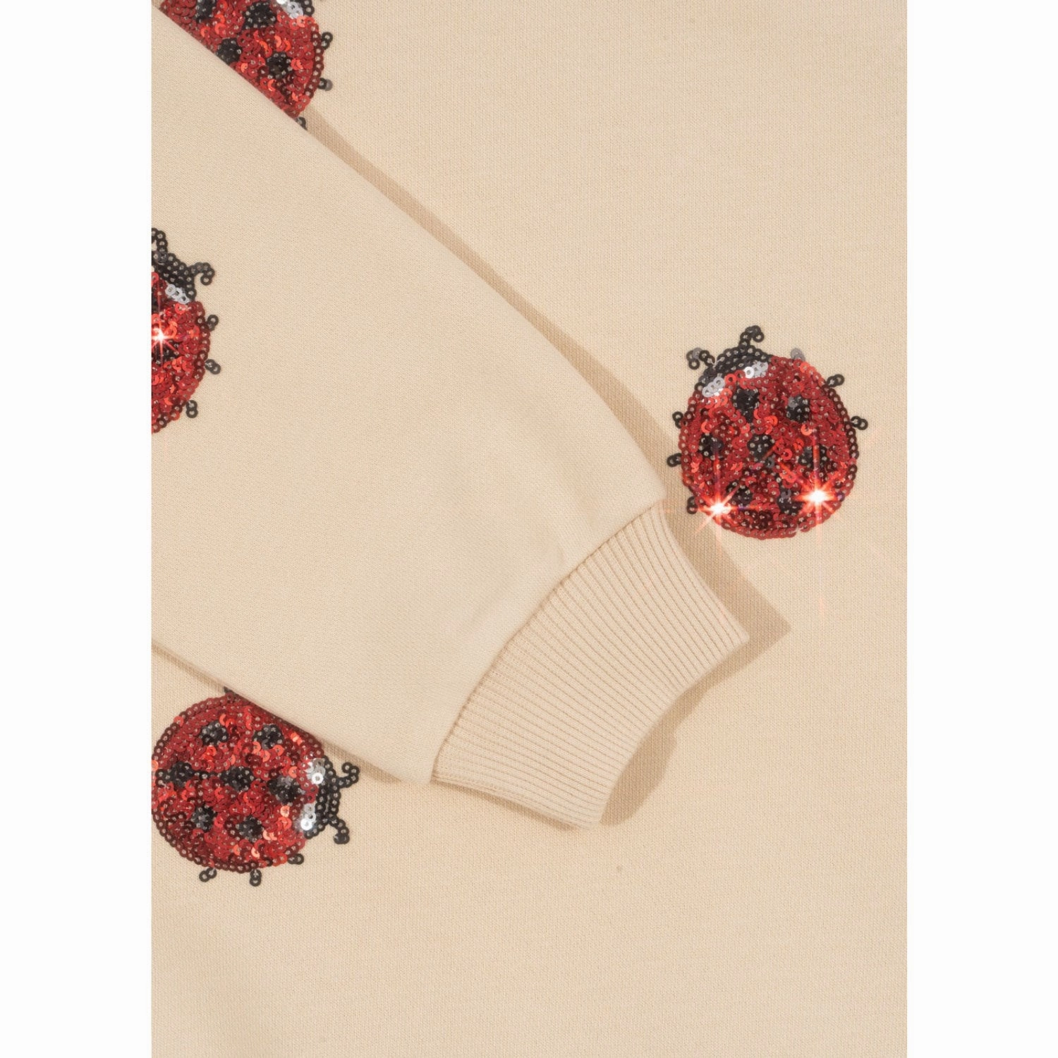Cozy Konges Sljd Ladybug Glitter Lou Ladybug Glitter Sweatshirt Ocs