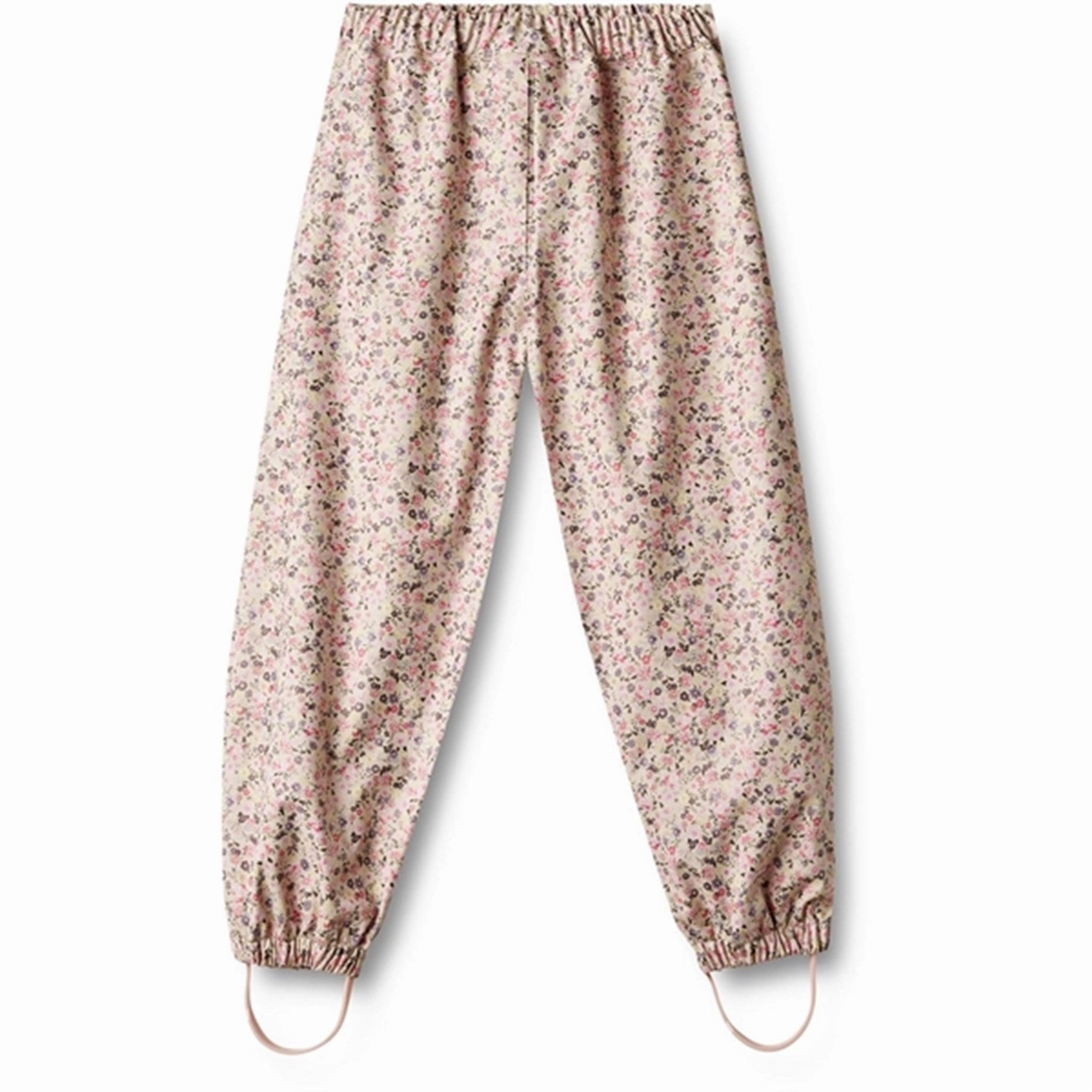 Crafted Wheat Rain Trousers Olo Clam Multi Flowers Timeless