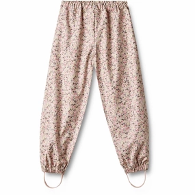 Crafted Wheat Rain Trousers Olo Clam Multi Flowers Timeless